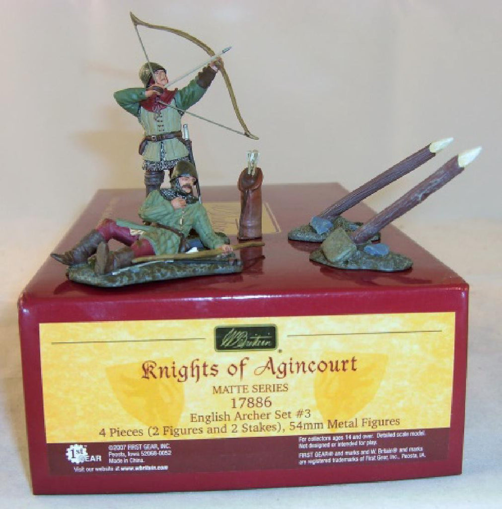 Britains Knights of Agincourt 17886 English Archer set #3
