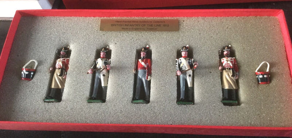 TRADITION toy SOLDIERS MARCHING SET BRITISH INFANTRY 1812 B1B