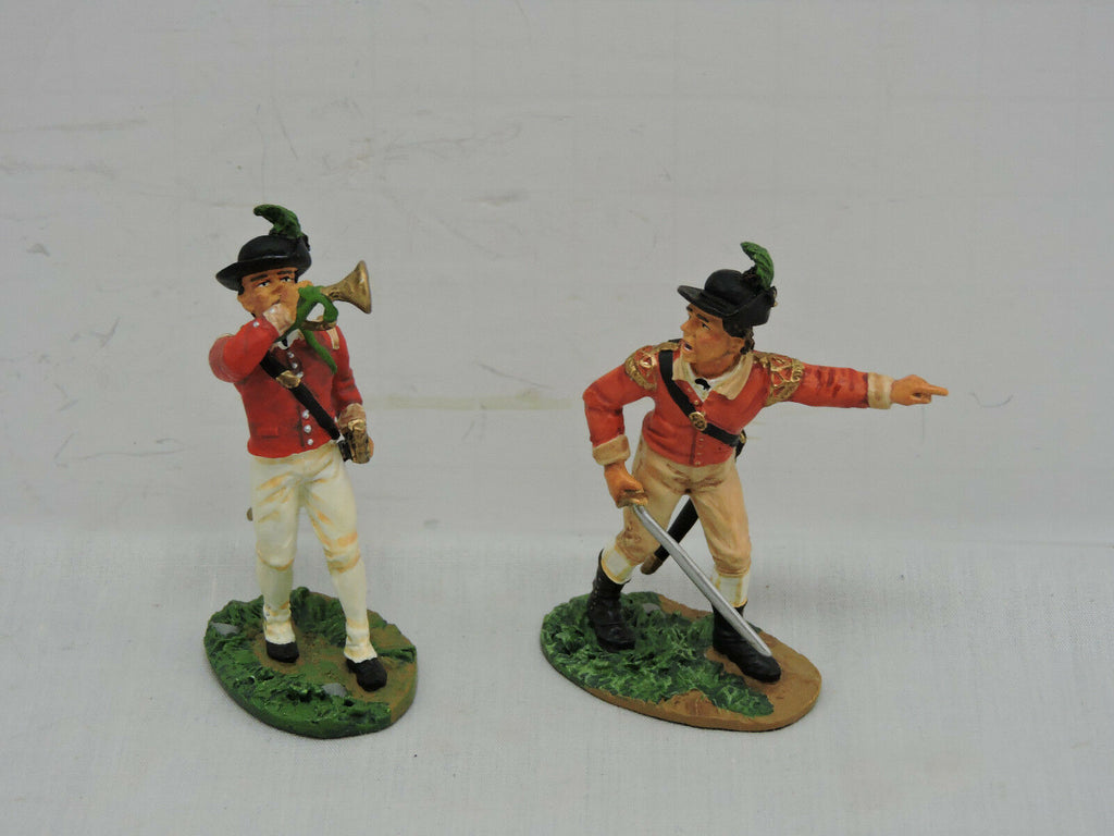 Britains Toy Soldiers; 17351 Germantown British 40th foot command