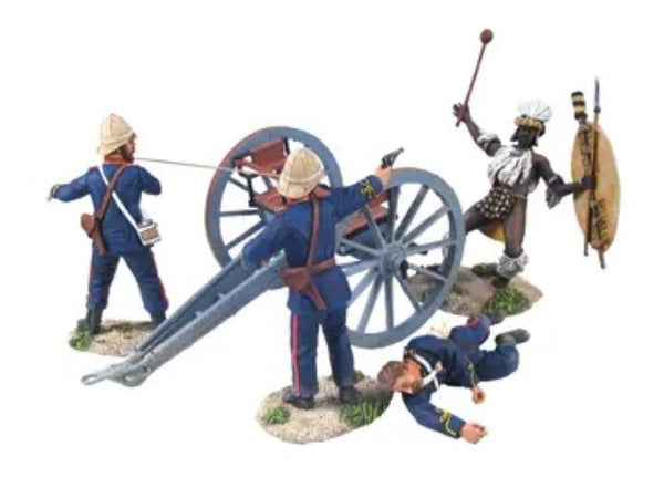 Britains 20089 - British Royal Artillery 7 Pound Gun and Crew No.2 Last Shot