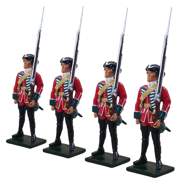 Britains 47007 - British 45th Regiment Centre Company Set, 1754-1763