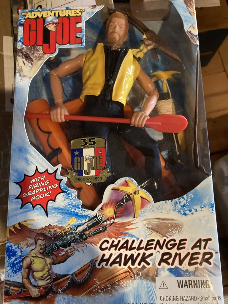 1998 The Adventures of GI Joe 12" Challenge at Hawk River - NEW IN SEALED BOX