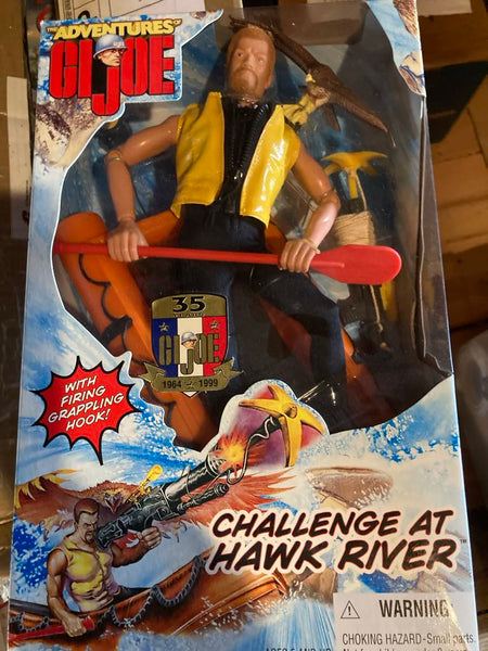 1998 The Adventures of GI Joe 12" Challenge at Hawk River - NEW IN SEALED BOX
