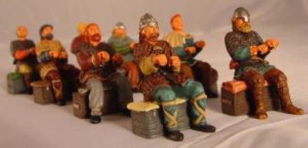 Conte Collectibles Viking Rowers set VIK107 Set #1 8 figure set