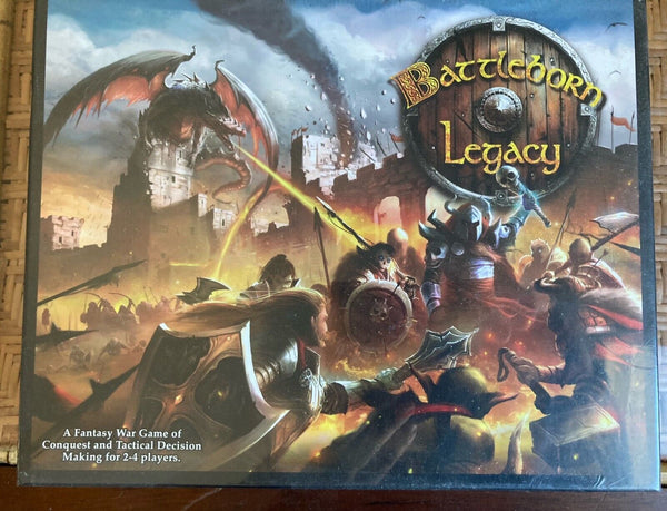 Battleborn Legacy - Fantasy Strategy Board Game NEW SEALED Kickstarter