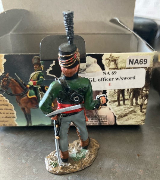 King & Country Kings German Legion Officer with Sword NA069 NA69