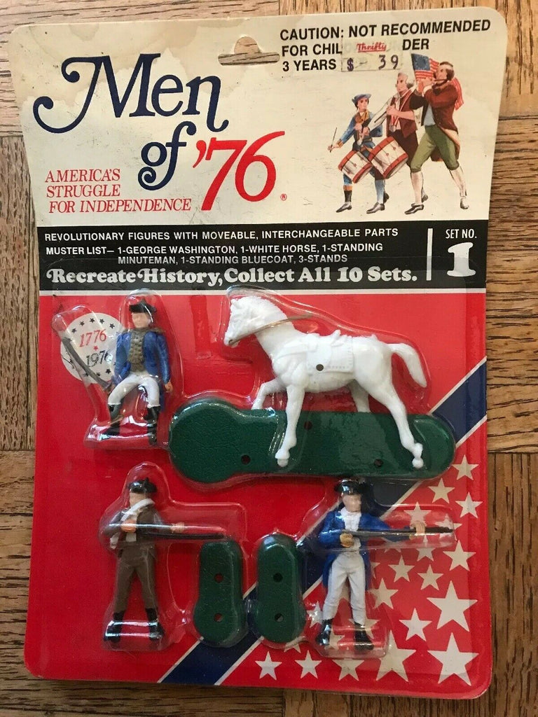 Men of 76 Revolutionary War Figures Set 1