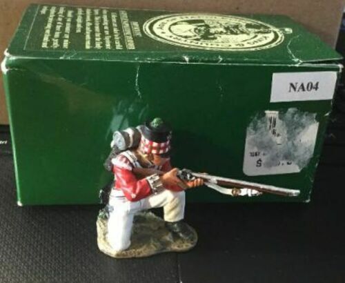 KING & COUNTRY NAPOLEONIC NA004 BRITISH 71ST HIGHLANDER KNEELING  Firing NA04