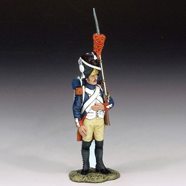 King & Country NA152 French Guard Standing at Attention - Napoleonic -