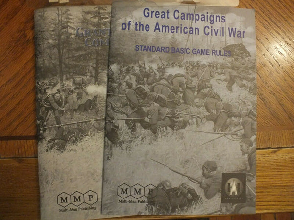 Grant Takes Command Game GCACW MMP Avalon Hill Civil War Overland Campaign