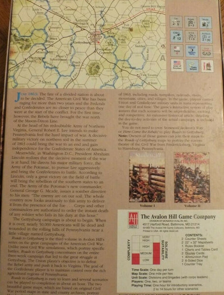 On To Richmond! - The Peninsula Campaign unpunched avalon hill MMP