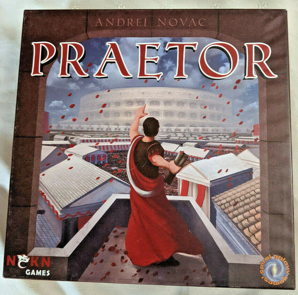 Praetor Board Game by Andrei Novac NSKN Spiral Galaxy Passport Games NEW SEALED