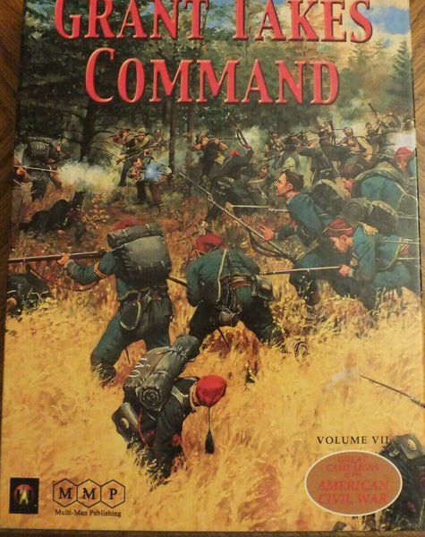 Grant Takes Command Game GCACW MMP Avalon Hill Civil War Overland Campaign