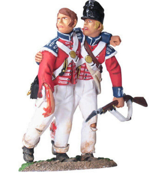 Britains 17988 Waterloo Hougoumont Coldstream Guards Light Co. Wounded #1