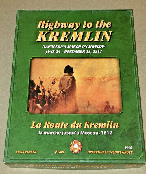 Highway to the Kremlin Napoleonic Board Games