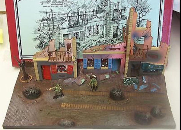 Britains World War One Bombed Street Scene #00159