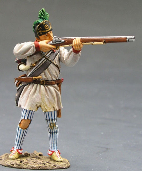 AR054 Militiaman Standing Firing by King & Country ar54