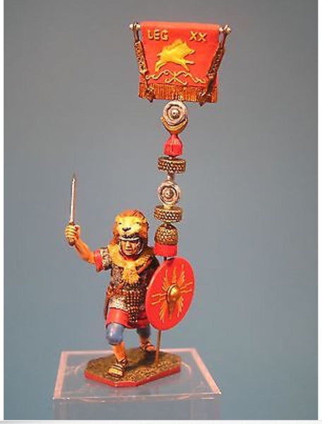 king & country 60mm ancient roman aquilifier standard RO20-RE 2001 MIB