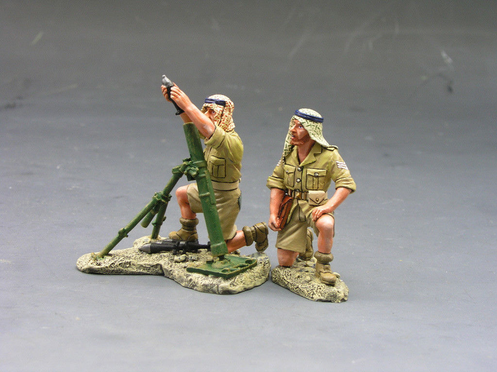 KING & COUNTRY BRITISH EIGHTH ARMY EA022 SAS MORTAR TEAM