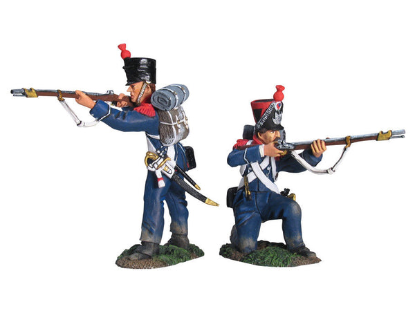 Britains 17724 - French Light Infantry Carabiniers Firing Line