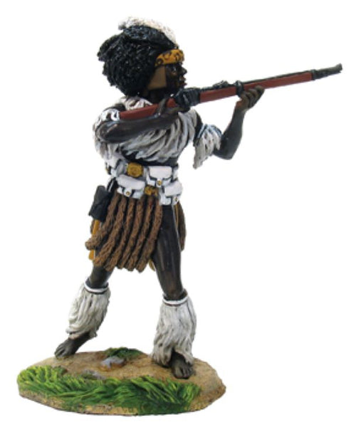 BRITAINS 20000 ZULU WAR INDLUYENGWE REGIMENT STANDING FIRING Osprey Art Series