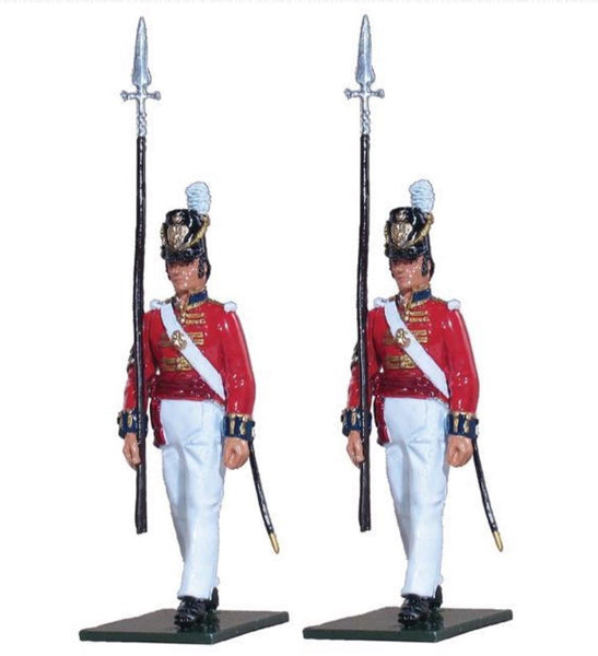 Britains Napoleonic 48003 Coldstream Footguards NCO's LTD SERIES