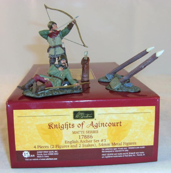 Britains Knights of Agincourt 17886 English Archer set #3