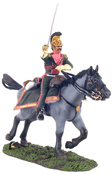 Britains 36071 - French 3rd Lancers Trooper Officer Charging No.1