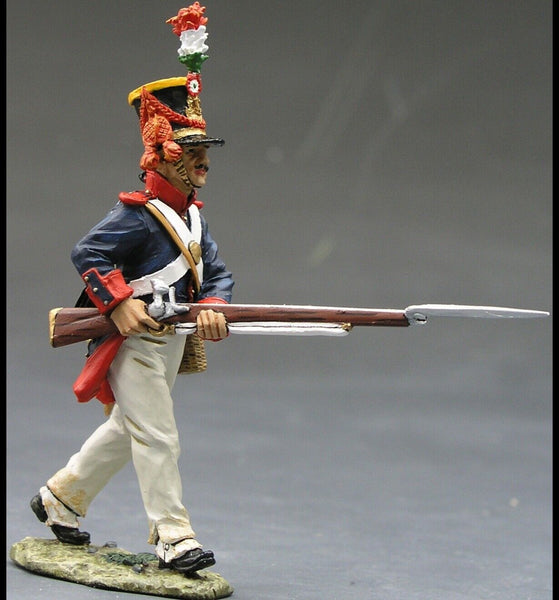 King & Country Alamo Mexican Soldier advancing. RTA029 RTA29