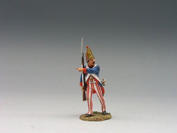 Br063 King & Country Hessian SERGEANT POINTING American Revolution BR63