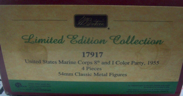 Britains 17917 USMC 8th and I Colour Party 1955