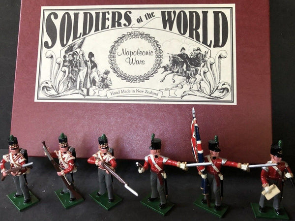 Soldiers Of The World: BN 7C Highland Lt Infantry Command Waterloo