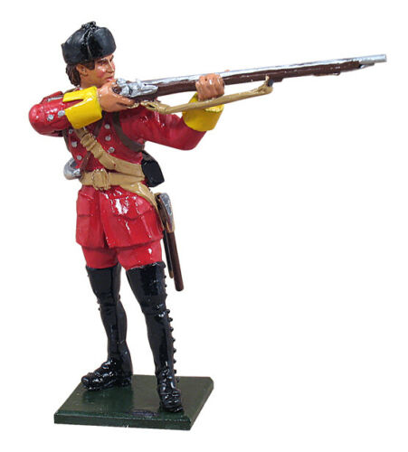 Britains - 47049 - British Light Company Standing Firing, 1754-1763 - Redcoats