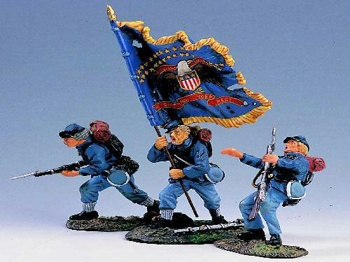 King & Country ACW02 Union Army Follow the Colors civil war