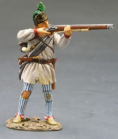 AR054 Militiaman Standing Firing by King & Country ar54