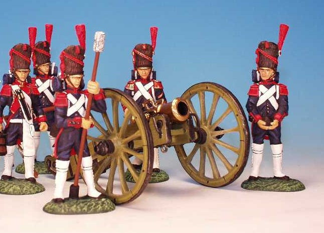 FRONTLINE FIGURES French Napoleonic Guard Foot Artillery Howitzer