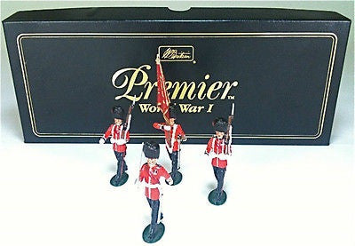 William Britain Britains 41037 Coldstream Guard Color Party Figures