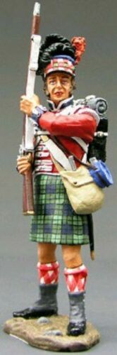 KING & COUNTRY THE AGE OF NAPOLEON NA049 42ND HIGHLANDER STANDING READY MIB