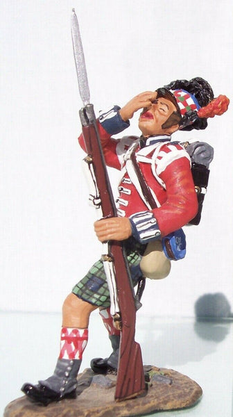 KING & COUNTRY THE AGE OF NAPOLEON NA068 BRITISH 42ND HIGHLANDER WOUNDED MIB
