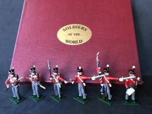 Soldiers of the World: BN1 British at Waterloo Command set 1st foot Guards