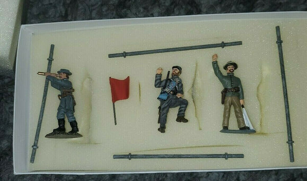 FRONTLINE FIGURES CIVIL WAR A.C.A.2 Confederate Signalling Tower With 3 soldiers